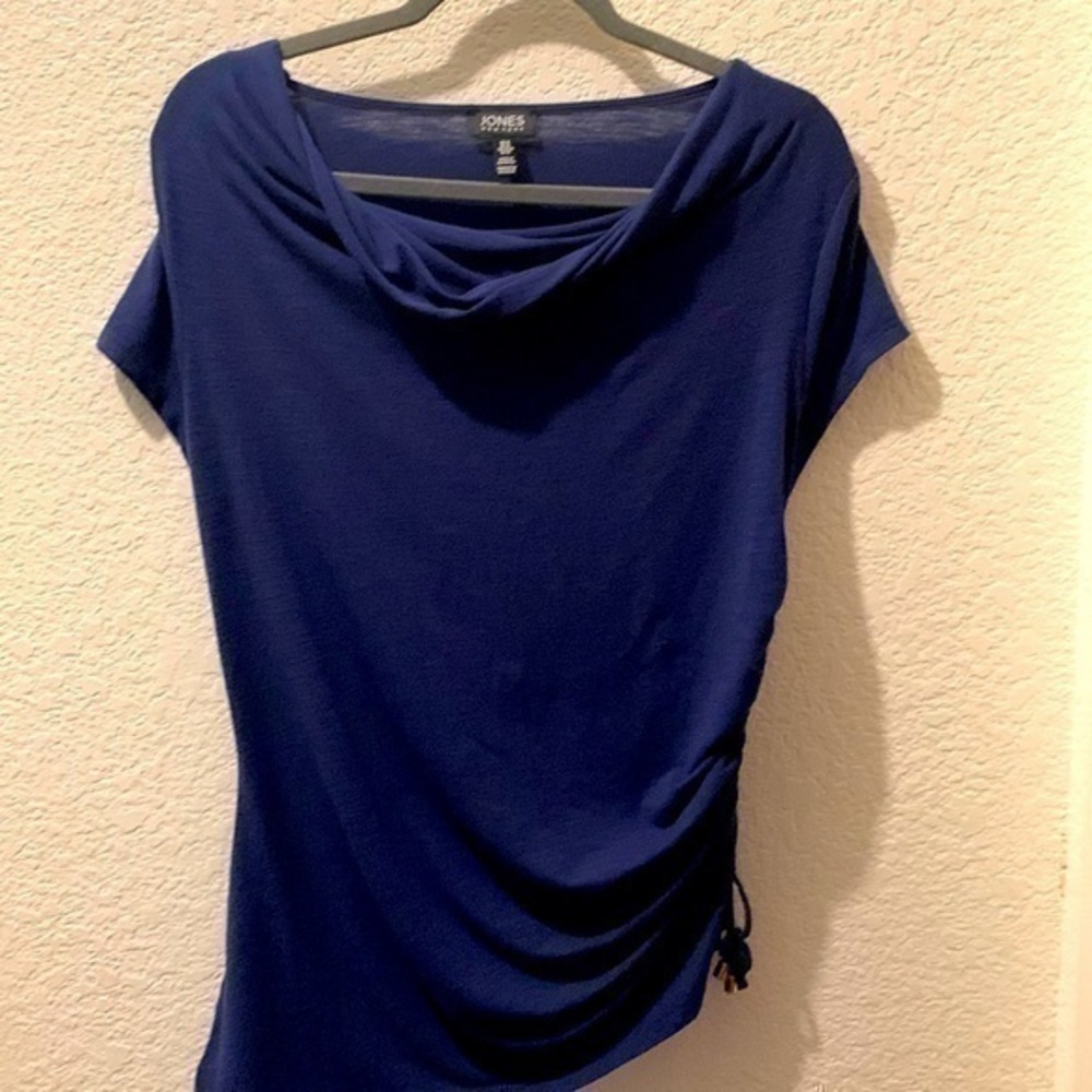 Jones New York blue blouse